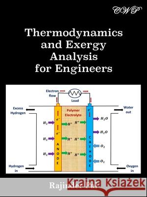 Thermodynamics and Exergy Analysis for Engineers Rajinder Pal 9781922617255 Central West Publishing - książka