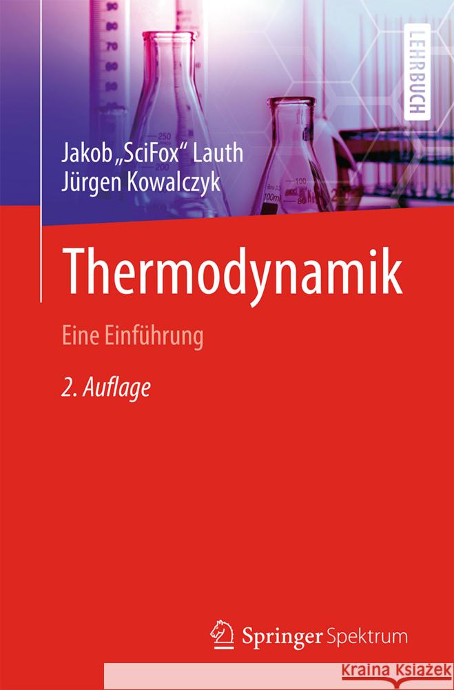 Thermodynamik: Eine Einführung Lauth 9783662647066 Springer Berlin Heidelberg - książka