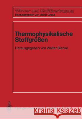 Thermophysikalische Stoffgrößen Blanke, Walter 9783540184959 Springer - książka