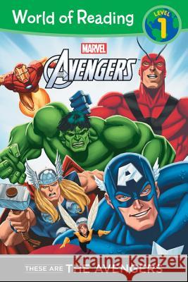 These are The Avengers Level 1 Reader  9781423153986 Marvel Press - książka