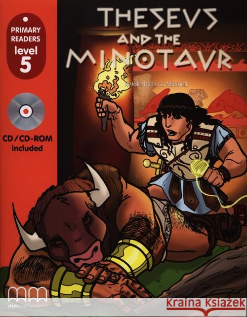 Theseus and the minotaur + CD-ROM MM PUBLICATIONS  9789604430147 MM Publications - książka