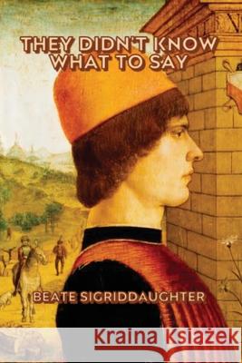 They Didn't Know What to Say Beate Sigriddaughter 9781969849077 Half Inch Press - książka