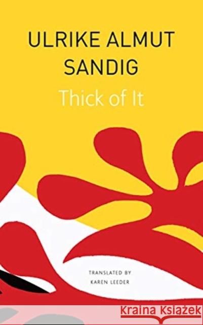 Thick of It Ulrike Almut Sandig Karen Leeder 9780857428356 Seagull Books - książka