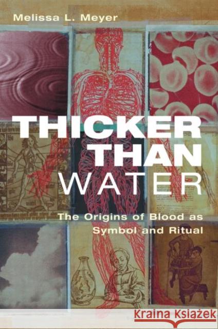 Thicker Than Water : The Origins of Blood as Symbol and Ritual Melissa L. Meyer 9780415935296 Routledge - książka