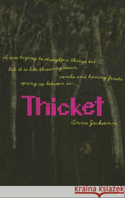 Thicket Jackson, Anna 9781869404826 Auckland University Press - książka