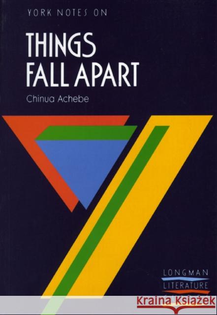 Things Fall Apart: York Notes GCSE - for 2026, 2027 exams A.N. Jeffares 9780582023123 Pearson Education Limited - książka
