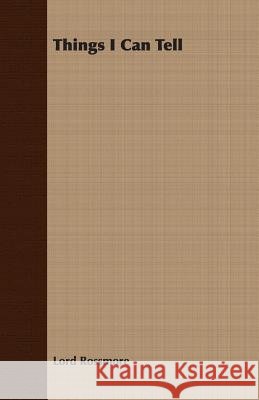 Things I Can Tell Lord Rossmore 9781406773309 Norman Press - książka
