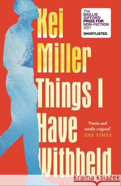 Things I Have Withheld Kei Miller 9781838852825 Canongate Books - książka