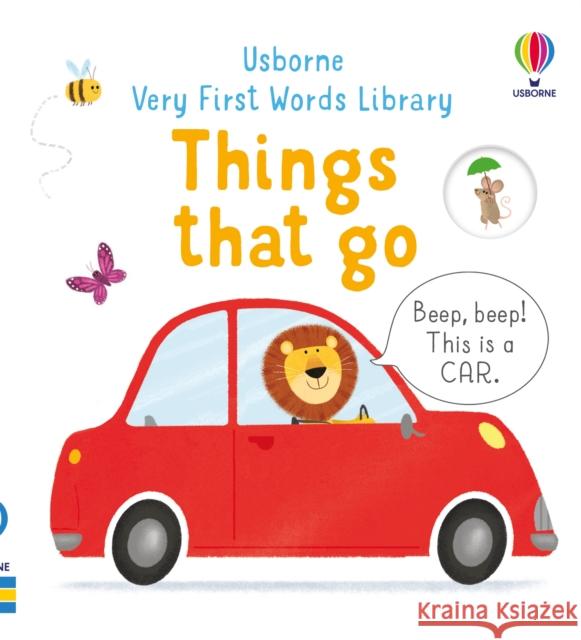 Things that go Matthew Oldham 9781474998239 Usborne Publishing Ltd - książka