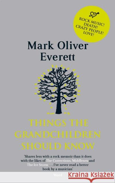 Things The Grandchildren Should Know dba E Mark Oliver Everett 9780349120843 Little, Brown Book Group - książka