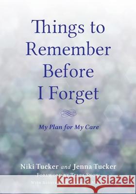 Things To Remember Before I Forget: My Plan for My Care Niki Tucker Jenna Tucker 9781643889375 Luminare Press - książka