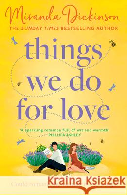 Things We Do for Love Miranda Dickinson 9780008589998 HarperCollins Publishers - książka