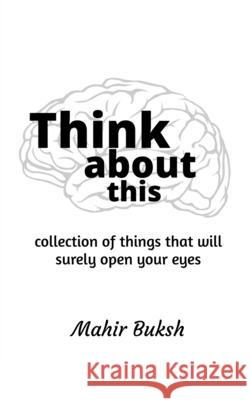 Think about this Sangeeta Sharma   9798888059401 Notion Press - książka