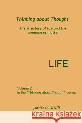 Thinking about Thought 2 - Life Piero Scaruffi 9781503362000 Createspace - książka