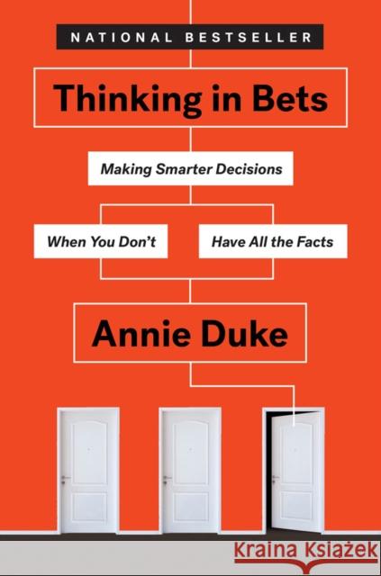 Thinking In Bets Annie Duke 9780735216372 Prentice Hall Press - książka