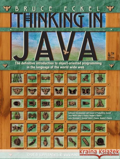 Thinking in Java Bruce Eckel 9780131872486 Prentice Hall PTR - książka