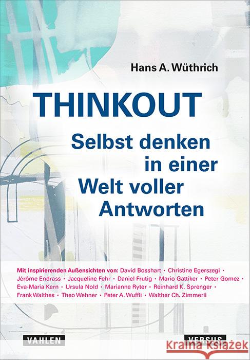 Thinkout Wüthrich, Hans. A. 9783800676446 Vahlen - książka