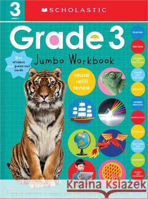 Third Grade Jumbo Workbook: Scholastic Early Learners (Jumbo Workbook) Scholastic 9781338883008 Cartwheel Books - książka