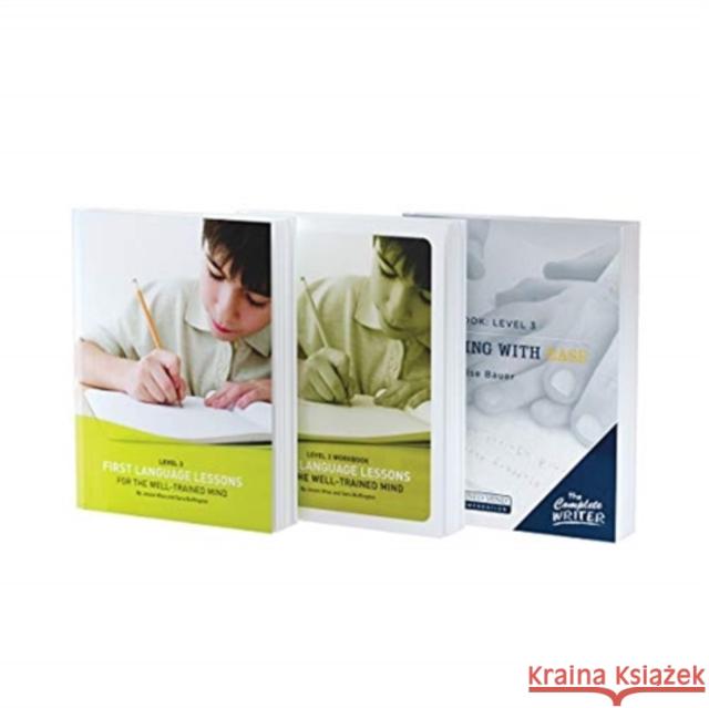 Third Grade Writing and Grammar Bundle: Combining Writing with Ease and First Language Lessons Susan Wise Bauer Sara Buffington Jessie Wise 9781952469046 Well-Trained Mind Press - książka