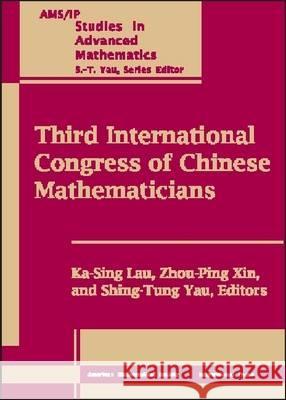 Third International Congress of Chinese Mathematicians, Part 1 : Proceedings of ICCM04, December 17-22, 2004, the Chinese University of Hong Kong, Hong Kong, China  9780821844540 AMERICAN MATHEMATICAL SOCIETY - książka