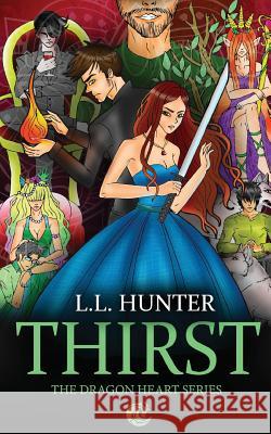 Thirst L. L. Hunter Rogena Mitchell Jones Cover Lust Designs 9781530601486 Createspace Independent Publishing Platform - książka