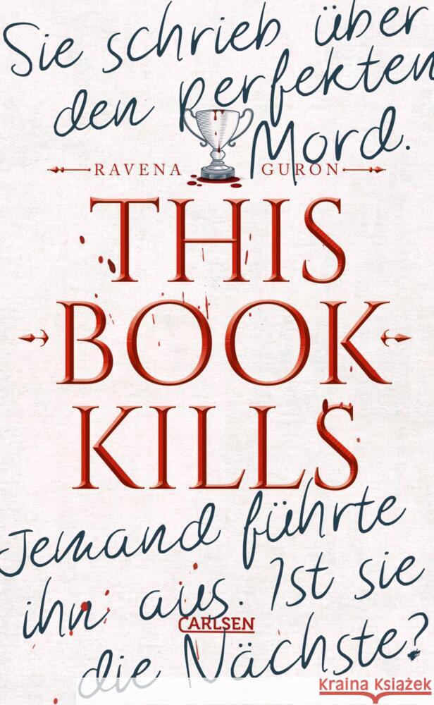 This Book Kills Guron, Ravena 9783551585448 Carlsen - książka