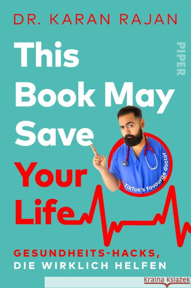 This Book May Save Your Life Rajan, Karan 9783492065382 Piper Paperback - książka