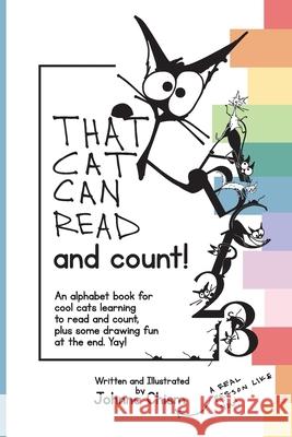This Cat Can Read and Count Johnna Chism 9781968062033 Day Moth Collective - książka