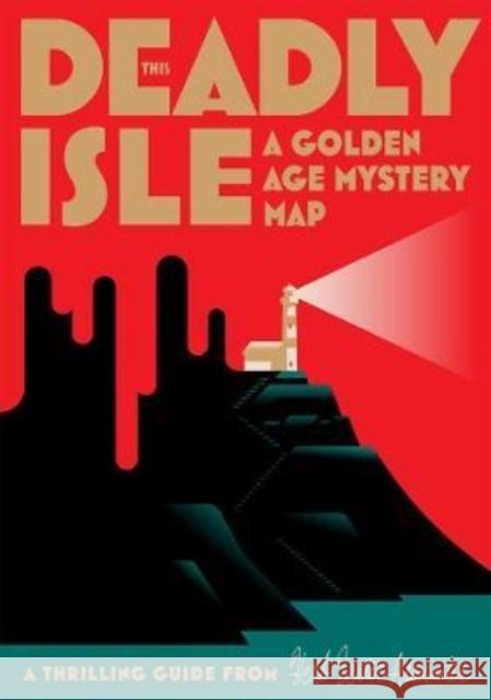 This Deadly Isle: A Golden Age Mystery Map Martin Edwards Ryan Bosse 9781739897123 Herb Lester Associates Ltd - książka