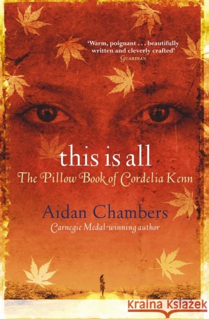 This is All Aidan Chambers 9780099417767  - książka