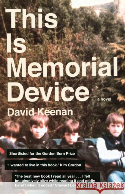 This Is Memorial Device Keenan, David 9780571330850  - książka