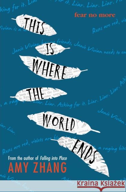 This Is Where the World Ends Amy Zhang 9780062383051 Greenwillow Books - książka