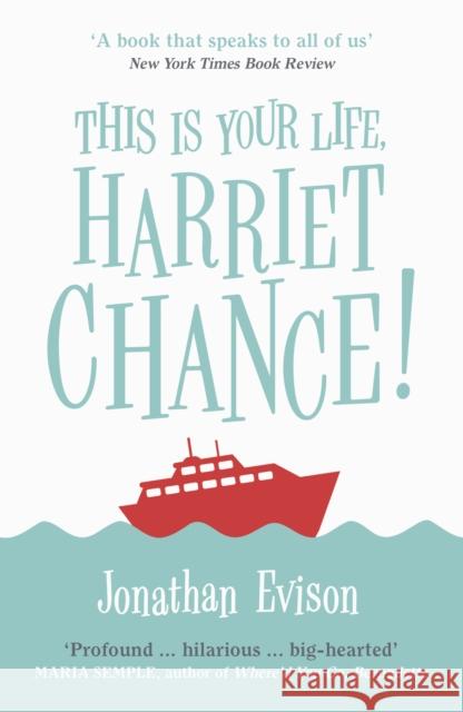 This Is Your Life, Harriet Chance! Jonathan Evison 9780099592679 Cornerstone - książka