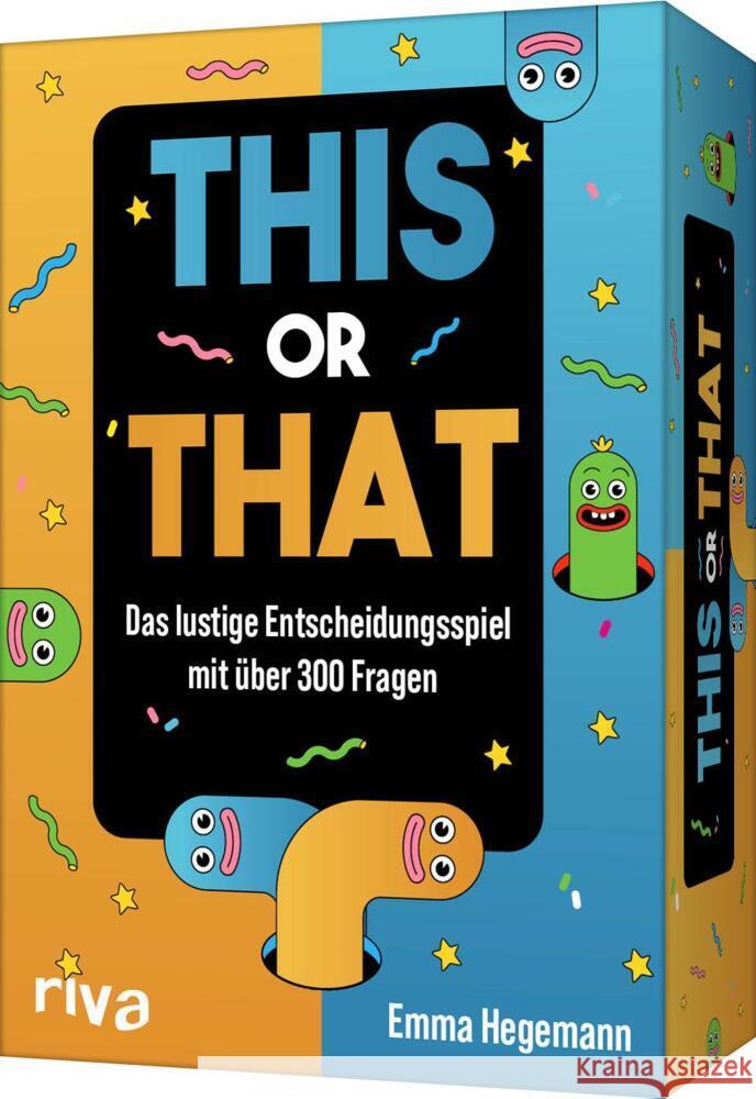 This or That Hegemann, Emma 9783742328007 Riva - książka
