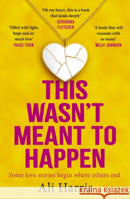 This Wasn't Meant to Happen Ali Harris 9780008708467 HarperCollins Publishers - książka