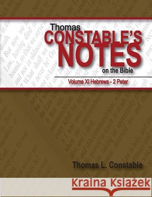 Thomas Constable's Notes on the Bible Volume XI Thomas Constable 9781978485303 Createspace Independent Publishing Platform - książka