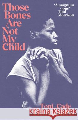 Those Bones Are Not My Child Toni Cade Bambara 9781784877293 Vintage Publishing - książka