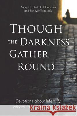 Though the Darkness Gather Round: Devotions about Infertility, Miscarriage, and Infant Loss Mary Elizabeth Hill Hanchey Erin McClain 9781573128117 Smyth & Helwys Publishing, Incorporated - książka