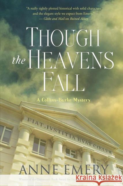 Though the Heavens Fall: A Collins-Burke Mystery Anne Emery 9781770415294 ECW Press,Canada - książka