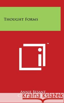 Thought Forms Annie Wood Besant 9781497892705 INGRAM INTERNATIONAL INC - książka