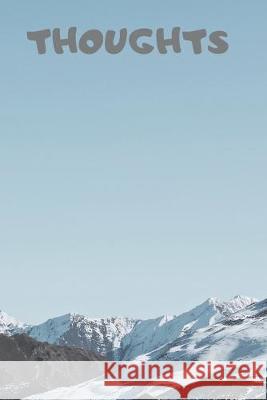 Thoughts: 90 Pages of 6 X 9 Inch Bound White Numbered Pages No Lines Journal Man 9781692253974 Independently Published - książka