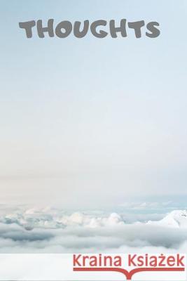 Thoughts: 90 Pages of 6 X 9 Inch White Numbered Pages No Lines Journal Man 9781692254391 Independently Published - książka