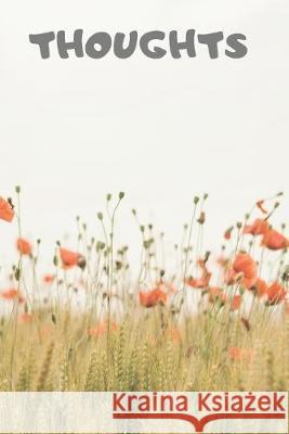 Thoughts: 90 Pages of 6 X 9 Inch White Numbered Pages No Lines Journal Man 9781692254438 Independently Published - książka