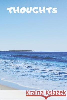 Thoughts: 90 Pages of 6 X 9 Inch White Numbered Pages No Lines Journal Man 9781692256272 Independently Published - książka