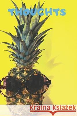 Thoughts: 90 Pages of 6 X 9 Inch White Numbered Pages No Lines Journal Man 9781692256517 Independently Published - książka