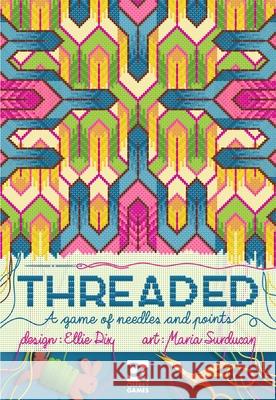 Threaded: A Game of Needles and Points Ellie Dix Maria Surducan 9781472870803 Osprey Games - książka