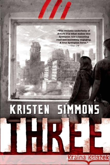 Three Kristen Simmons 9780765329639 Tor Books - książka