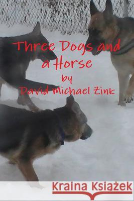 Three Dogs and a Horse David Michael Zink 9781105095399 Lulu.com - książka