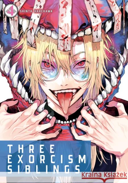 Three Exorcism Siblings Vol.4 Shinta Harekawa 9781787749474 Titan Manga - książka