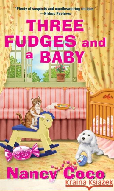 Three Fudges and a Baby Nancy Coco 9781496743701 Kensington Publishing - książka